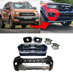 Ford Ranger 2016 - 2020 Wildtrak Upgrade Front Bumper And Grill Kit