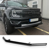Ford Ranger Raptor 2023 On Single Deck Black Powder Coat Front Spoiler Bar