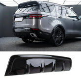 Land Rover Discovery 5 2017 - 2020 - Rear Bumper Tow Eye Cover - Exhaust Trims Covers - Dynamic - Black