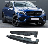 Mercedes Gle Coupe C292 2015-2018 Oe Style Running Boards Side Steps - In Black - Pair