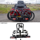 Ridgeback 3-bike Towbar Mounted Bike Rack
