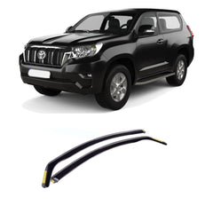 Toyota Landcruiser 150 - 2009 On - 3 Door - Stx Internal Wind Deflectors - 2 Pcs Set - W144