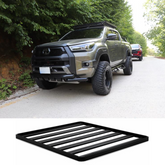 Toyota Hilux 2015+ V2 Roof Rack In Black