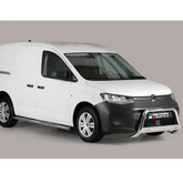 Vw Caddy 2021 On Misutonida Eu Approved Stainless Steel Front A-bar - 63mm