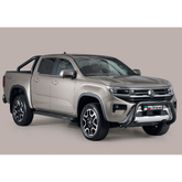 Vw Amarok 2023 On Misutonida Eu Approved Front Bar - 76mm - Black