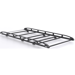 Rhino KammRack Black Aluminium Van Roof Rack - Ford Transit Custom 2023 On LWB Low Roof (L2H1) Tailgate Rear Door