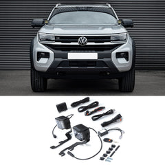 Volkswagen Amarok 2023+ Stealth LED Twin 4" Dark Force Bonnet Kit - 16,800 Lumens