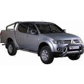 Mitsubishi L200 2010-2014 Misutonida Ec Approved Front Bar - 76mm - Stainless Finish