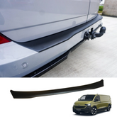Volkswagen Transporter T7 2025+ Rear Bumper Protector Black Matte Texture Barn Door