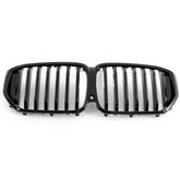 BMW G05 LCI 2023+ Single Slat Front Grill In Gloss Black