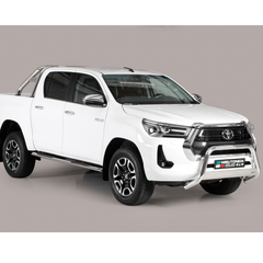 Toyota Hilux 2021 On Misutonida Eu Approved Front A Bar 63mm Stainless Finish