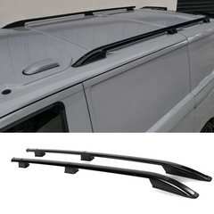 Ford Transit Custom 2024+ SWB Sport Style Roof Rails In Black