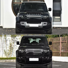 Land Rover Defender L663 110 // 90 2020 On - Full Exterior Front & Rear Black Pack 007
