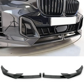 BMW X5 G05 LCI M Sport 2023+ Front Splitter In Carbon Look