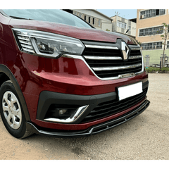 Renault Trafic 2022+ Front Splitter In Gloss Black
