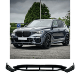 Bmw X5 G05 2018-2022 - Front Splitter In Gloss Black - Black Knight