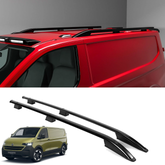 Volkswagen Transporter T7 2024+ SWB Sport Style Roof Rails In Black