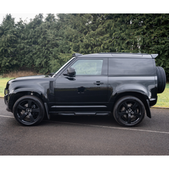Land Rover Defender 90 L663 2020 On Oe Style Roof Rails - Pair - In Gloss Black
