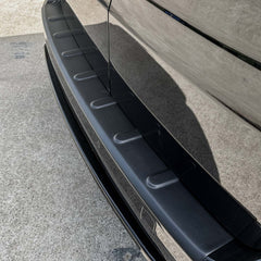 Vw Caddy Mk5 2020+ - Rear Bumper Protector In Black