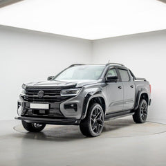 Vw Amarok 2023 On Single Deck Black Powder Coat Front Spoiler Bar