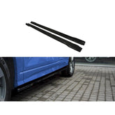 Audi Q2 Mk1 Sport 2016+ - Maxton Side Skirt Splitters Gloss Black