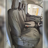 Ford Transit Custom MK2 2024+ Tailored Front Seat Covers In Black