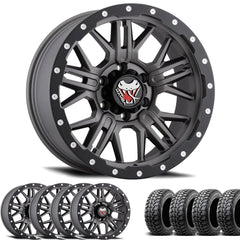 Ford Ranger 2012+ & 2023+ 18" Wheel & Tyre Package Mamba M25 With Radar MT Tyres