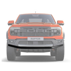 Ford Ranger Raptor 2023 On Single Deck Black Powder Coat Front Spoiler Bar