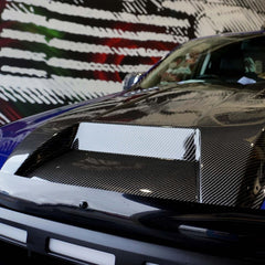 Ford Ranger T6 2016 - 2022 Bonnet Scoop - Carbon Fibre Look