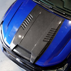Ford Ranger T6 2016 - 2022 Bonnet Scoop - Carbon Fibre Look