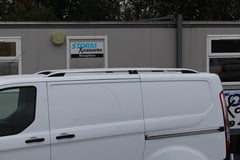 Ford Transit Custom 2013 - 2024 - Swb -  Aluminium Roof Bars Rails