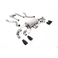 Land Rover Defender 90 2020+ 5.0 V8 525ps - Milltek Sport Non Resonated Opf Back System - Valaved