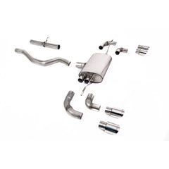 Landrover Defender 90 2.0 L4 P300 & P400e - Milltek Sport Non Resonated (Louder) Opf Back System