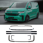 Volkswagen Transporter T7 LWB 2025 on V2 Premium Aero Kit In Gloss Black