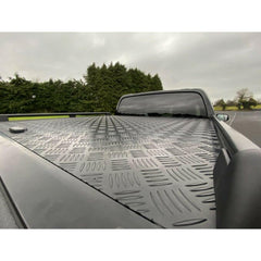 Mitsubishi L200 Series 5 - 6 - Fiat Fullback D-cab 2016 On - Egr Aluminium Tonneau Cover - Black Finish