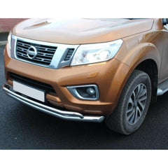 Nissan Navara Np300 2015 On - Stx Stainless Steel Double Tier City Bar - Spoiler Bar