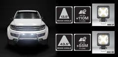 Osram Ledriving Cube Mx85-sp - Working Led Spot Light - 110m Vision - 85mm
