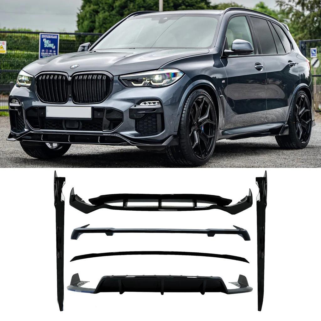 Bmw X5 G05 X5 M-sport 2018 - 2022 Black Knight Aero Body Kit - Gloss Black