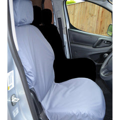 Citroen Berlingo - Peugeot Partner - 2008-2018 Driver's Seat Cover - No Armrest - Grey