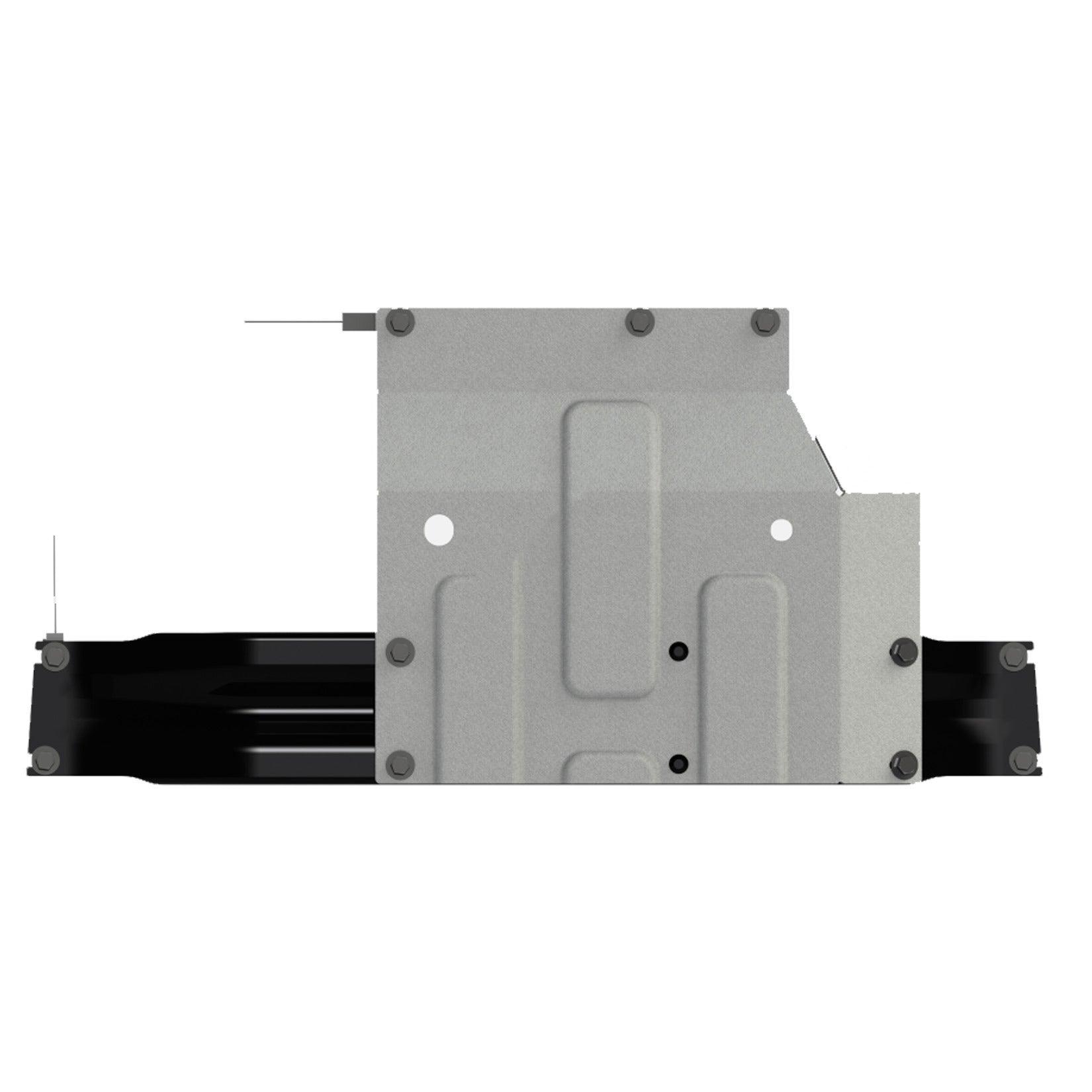 Ford Ranger 2015-2022 Off-road Skid Plate - 4mm Aluminium - Transfer Box