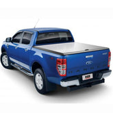 Ford Ranger T6 2012-2022 - Double Cab - Egr Aluminium Tonneau Cover - Mill Finish
