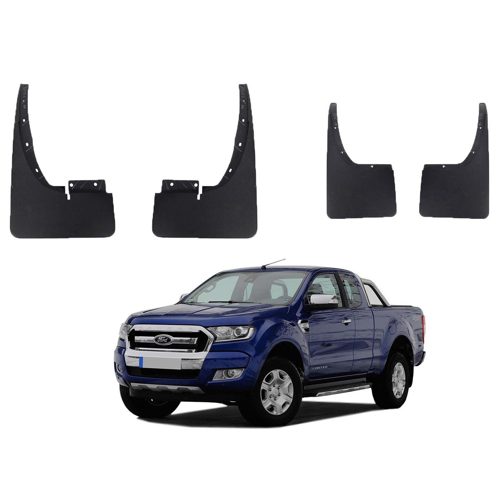 Ford Ranger T6 2012-2022 - Double Cab Mud Flaps - Set