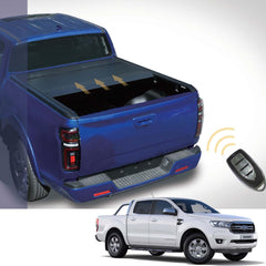 Ford Ranger T6 2012-2022 - Double Cab - Standard Ridgeback Electric Roll Top Cover