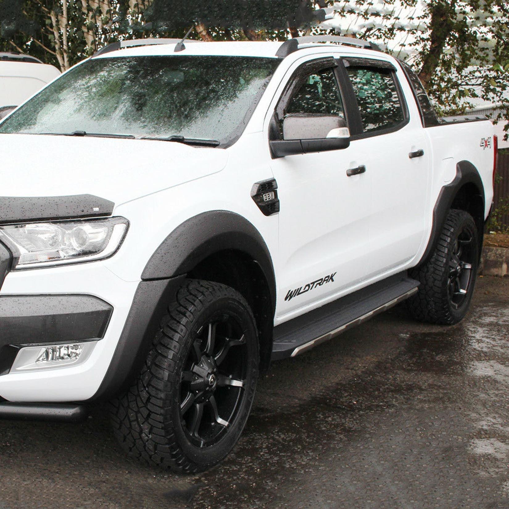 Ford Ranger T6 2016-2019 - Double Cab - Egr Wheel Arches - Arch Set Kit - Matt Black Finish