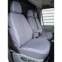 Ford Transit 2000-2013 Driver And Front Double Passenger Seat Covers - Grey