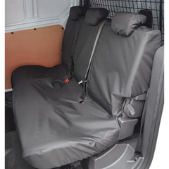 Ford Transit Connect Van 2014-2018 Double Cab In Van Rear Seat Covers - Black