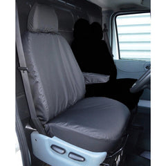 Ford Transit Van 2000-2013 Single Driver Seat Cover - Black