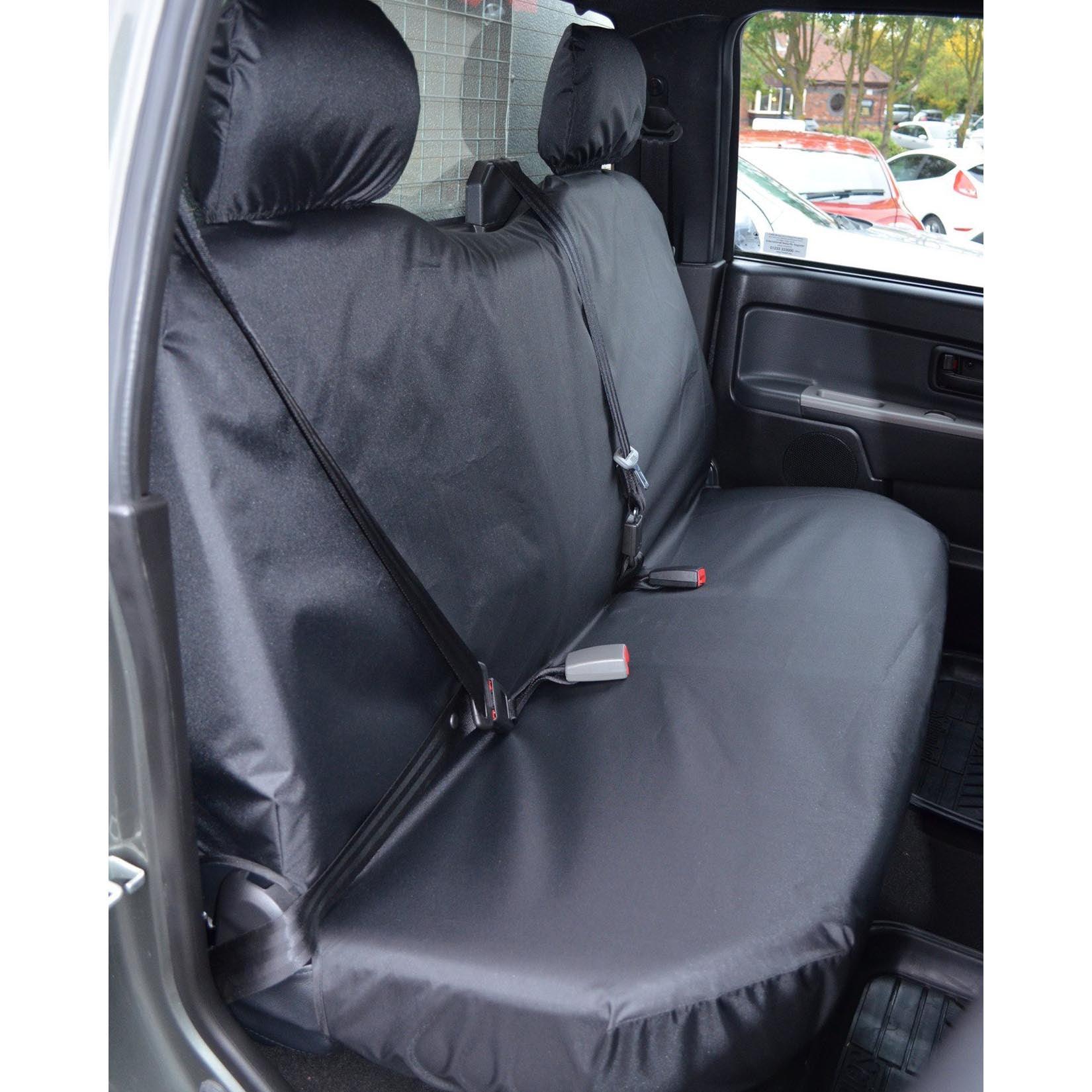 Great Wall Steed 2012 On Rear Seat Covers - Black