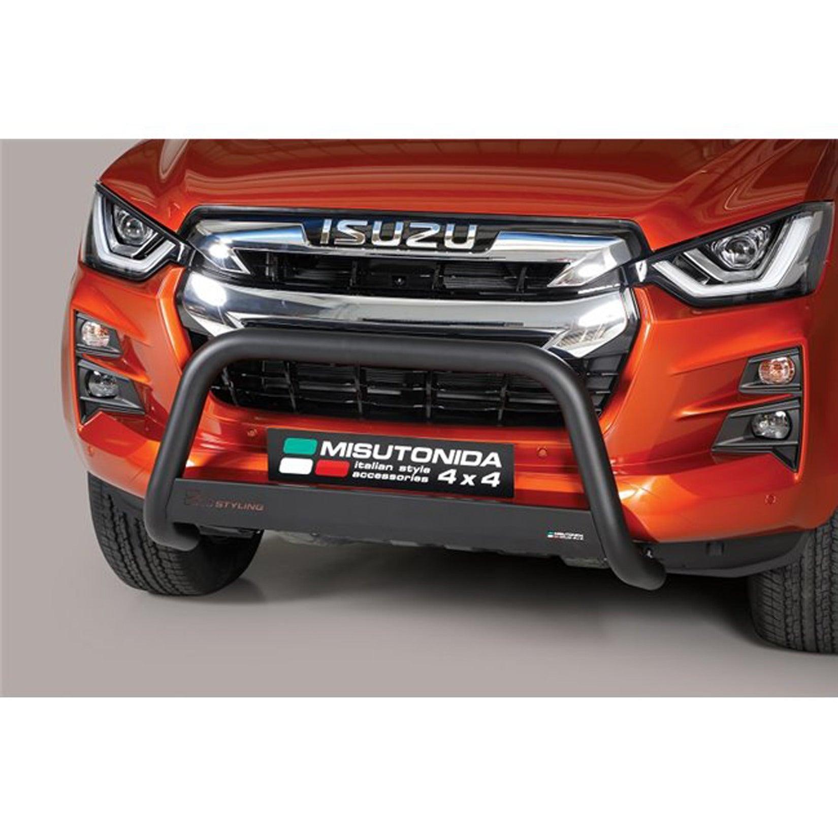 Isuzu D-max 2021 - 2024 Misutonida Eu Approved Front Bar In Black - 63mm