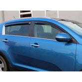 Kia Sportage 2010-2015 Egr Quad Wind Deflectors - External Fit